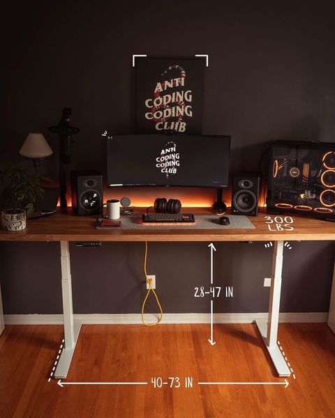 Andres Vidoza on Instagram: “A 98"/250cm Long Standing Desk 🤯🥵 ✎-------------------------…