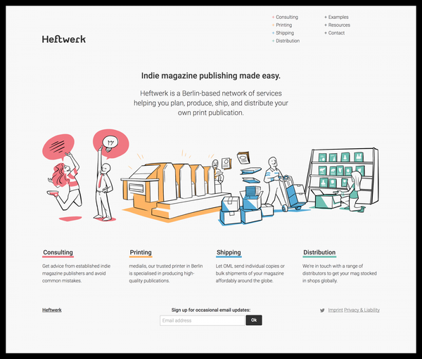 Heftwerk – Indie Magazine Publishing Made Easy