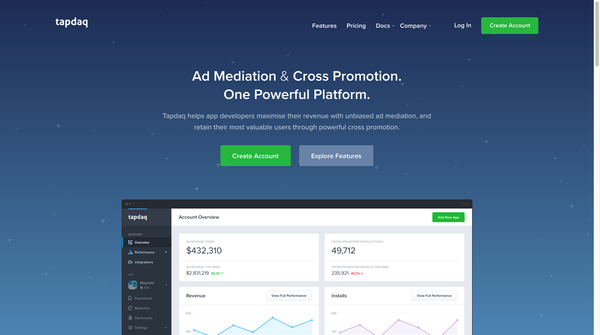Tapdaq | Ad Mediation and Cross Promotion - One Powerful Platform