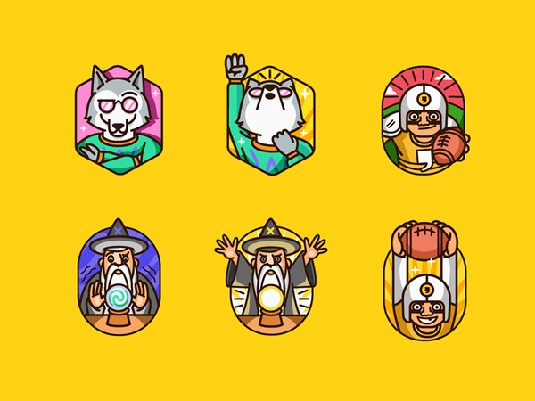 Badges by Patswerk - Dribbble