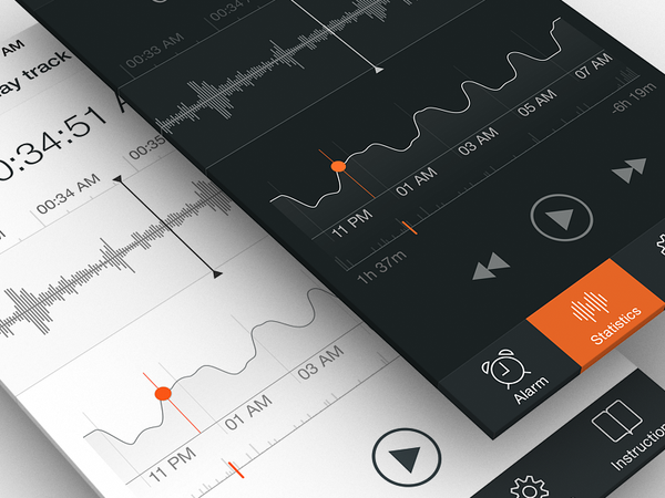 Sleep Tracker | Part 2 by Ramotion - Dribbble