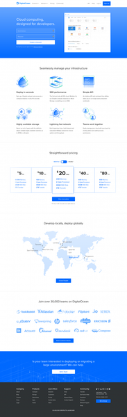 DigitalOcean: Cloud computing designed for developers