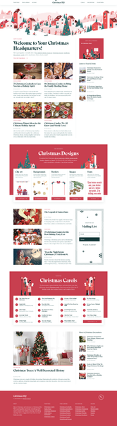 Christmas HQ – Holiday Food and Drinks, Traditions, Designs and More