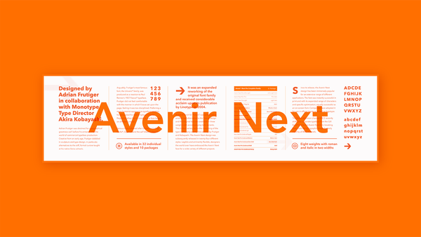 Fonts.com Avenir Next