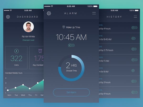 Sleep In, Go Ahead, Do It by Justin Floyd - Dribbble