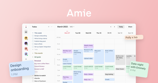 Amie - Joyful productivity