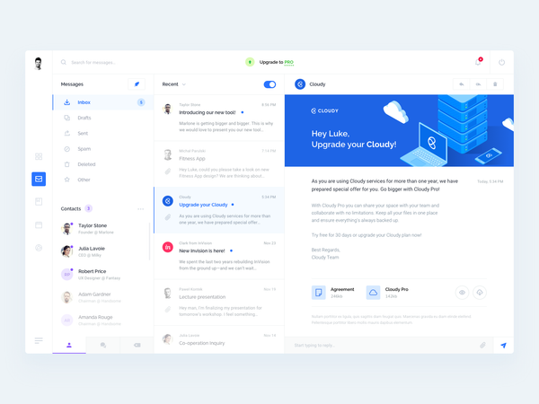 Inbox by Luke Pachytel