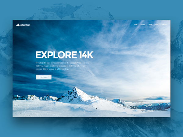 Explore14k by Corey Haggard - Dribbble