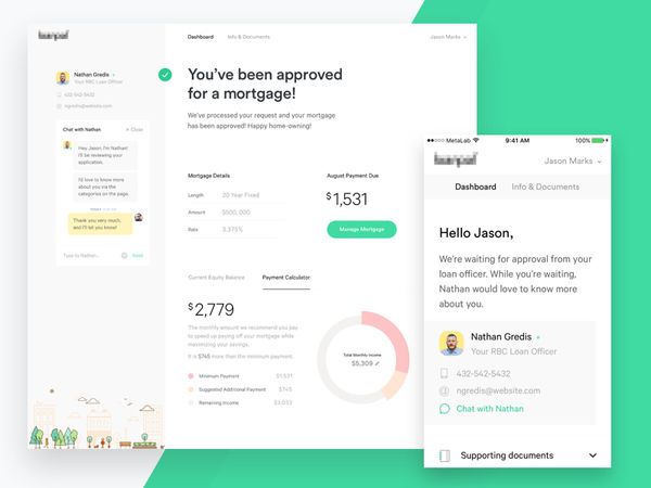 You get a mortgage, and you get a mortgage! by Ryan Johnson - Dribbble