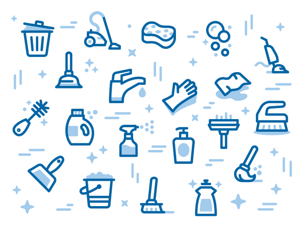 MaidPro Icon Pattern by Zach Roszczewski - Dribbble