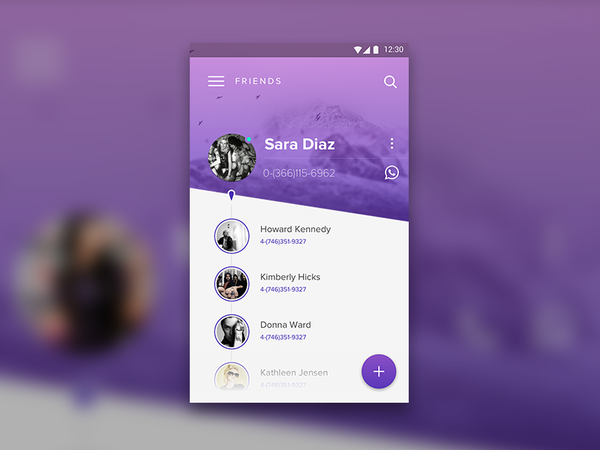 Dialer Material Design – App by carlhauser