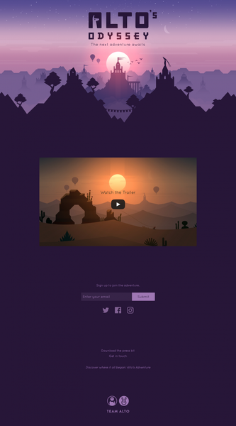 Alto's Odyssey – the next adventure awaits