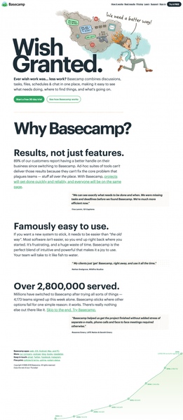 Basecamp: Project Management & Team Communication Software