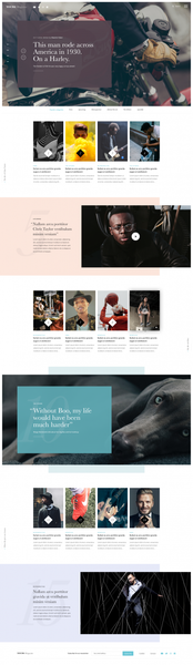 Dribbble - magazine-timeline.png by Bart Ebbekink