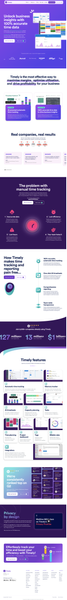 Timely, automatic time tracking for consultancies, agencies and SaaS businesses