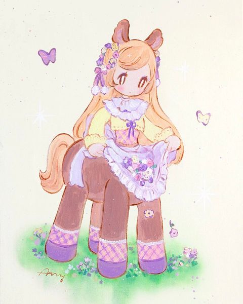 ア〜ミ〜／𝗔𝗔𝗠𝗬 on X: "“花あつめ” “春のはじまり” 🦋 https://t.c…