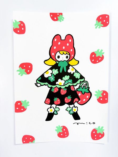 parico on X: "Strawberry✨🍓🍓🍓✨✍️ https://t.co/SRqYgnM3Jl" / X