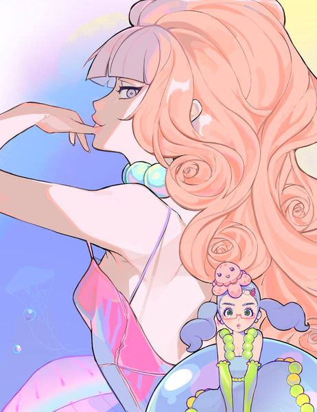 skeeb on X: "Princess jellyfish 🎠 https://t.co/8bQrzebfAQ" / X
