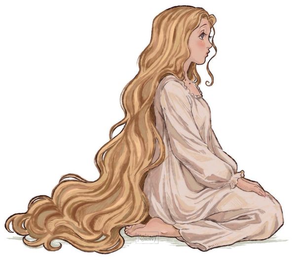 reign 🍒 on X: "vione with her hair down 💛 https://t.co/TWDyuS1W04" / X