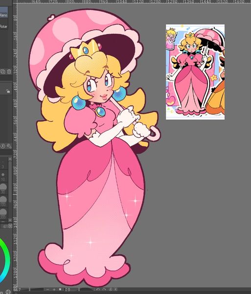 ⭐ Yana ⭐working on comms! on X: "ok I caved I'm redrawing them here's peach! https://t.co/AEsFN…