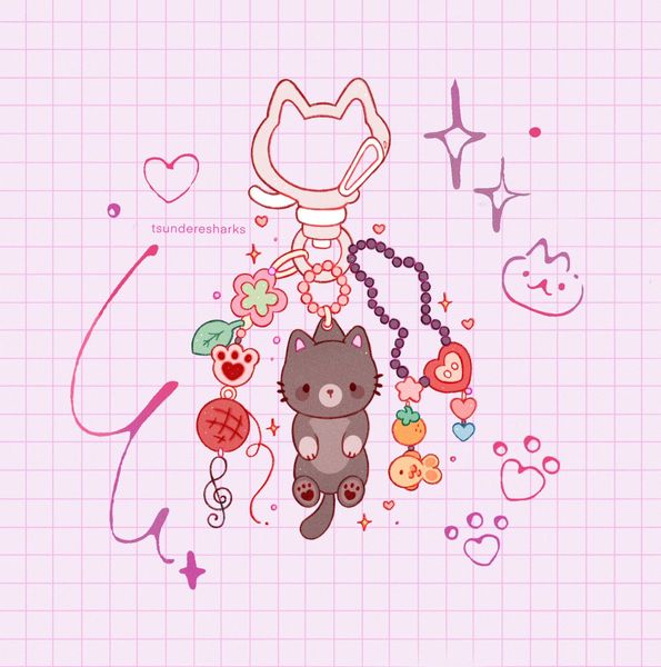 tsunderesharks ✿ on X: "kitty trinket 🐈‍⬛ https://t.co/1X1aT7eqvi" / X