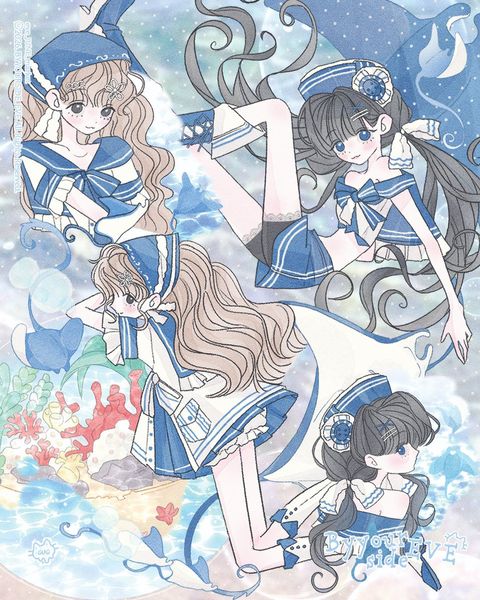 𝓮𝓿𝓮 ㅣ이브 on X: "여름엔 역시 세일러☆*: .｡. https://t.co/6Uy1adWAtK" / X