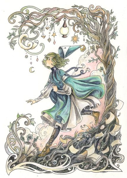 xenia on X: "i didn't /read/ witch hat atelier, i sat my artblocked ass down and listened https://t…