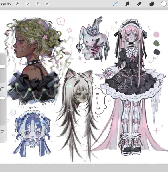 🫐 Allie !! on X: "Recent doodle dump https://t.co/5UQeqhxvVG" / X