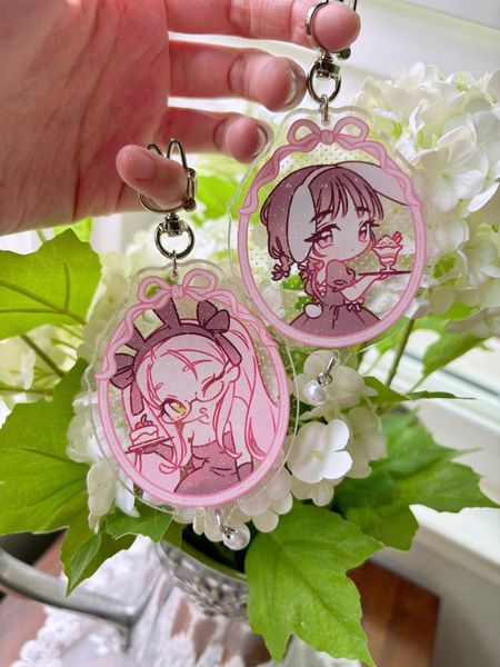 haiyun 🍒 Anime Expo B10 on X: "mizisua bun cafe keychains came in time for ax!! 🎀 https://t.c…