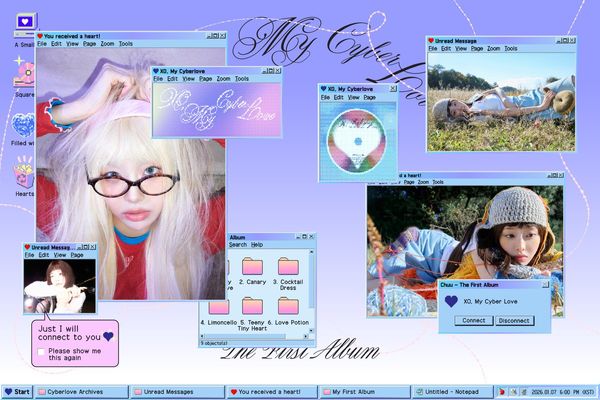 ATRP on X: "Click. Play. XO, My Cyberlove.💿 Pixel-perfect memories incoming 💾✨ straight fro…