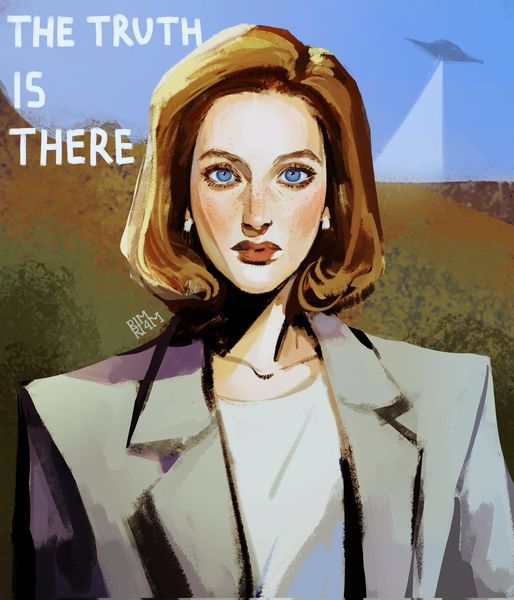 rimari on X: "Agent Scully #TheXFiles #art https://t.co/PRYjheUjV8" / X