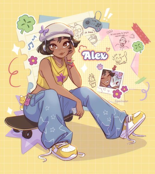 Jessi Brasil on X: "✨Totally Spies!✨ 💛Alex🕶️✨ #totallyspies #fanart #digitalart https…