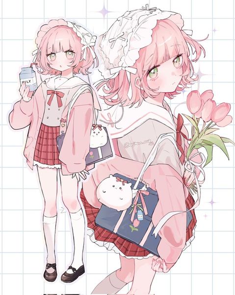 (3) なじ︎︎まる🌷BOOTH通販中 on X: "春にぴったりのocを見て見て(꜆ㆆ꒳​…