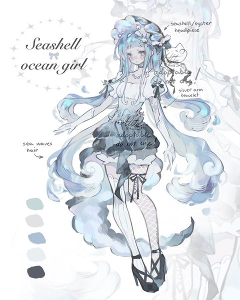 𝖆𝖑𝖑𝖎𝖊 ⟢ on X: "🐚🌊 adoptable on my vgen~ https://t.co/AJdbDxsTUf" / X