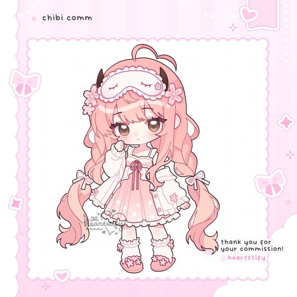 ika on X: "surprise me! chibi comm 🌸 https://t.co/fJntkNkmwu" / X