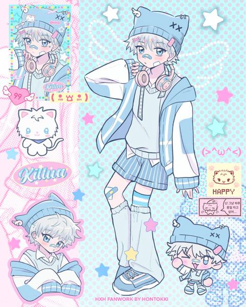 hon 𝇋🎀ྀི𝇌 𓂂 CF22 - F24 on X: "Killua 🐱🩵 #hxh #hxhfanart https://t.co/v6TmPfJ6…