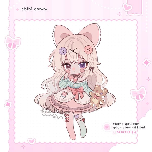 ika on X: "chibi comm! 🌸 https://t.co/NdGSoXdYdS" / X
