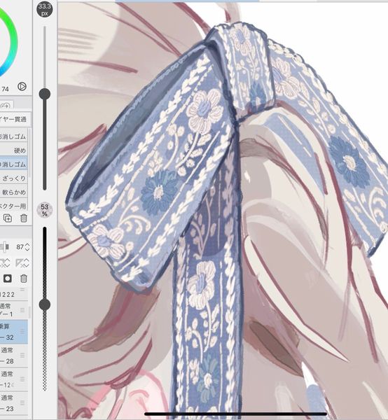 ざね on X: "インド刺繍のwip https://t.co/eY7BOXZRvG" / X