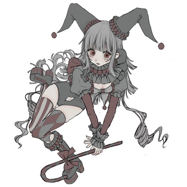 (3) 朔。 on X: "可愛く描けた～🎪☠️🎪 wip https://t.co/LxeGaNC9BW" / X