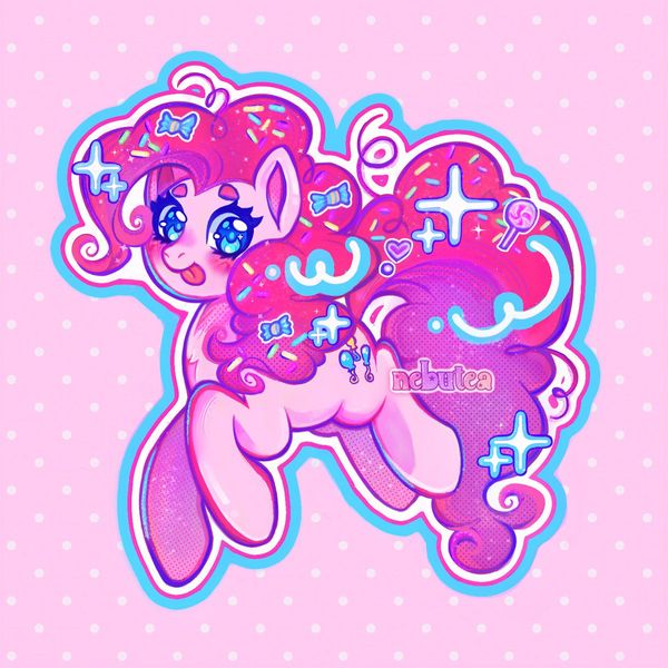 Nebula / Nebutea 🎀💫 on X: "self indulgent sticker of my fav pony 🙂‍↕️ #mlp #art http…
