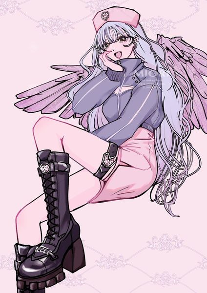 MIORI@ｺﾐﾃｨｱ通販中 on X: "#私はこういう絵を描いています ファッショ