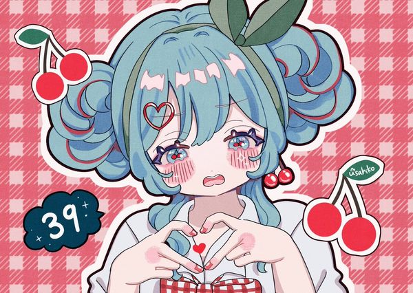 兎彦(usahiko) on X: "チェリーポップ🍒 #ミクの日 #ミクの日2026 https://t.co/0nIqC…