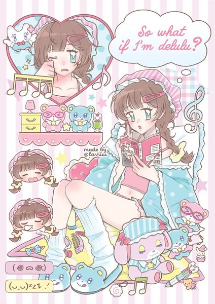 lala ♫ cf22 H26-27 on X: "delulu girl 💭 https://t.co/odoZK2Oqkl" / X