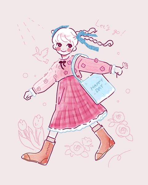 (3) ミラノ🌷Milano on X: "Let’s take our time and wander🕊️ #illustration https://t.co/B…