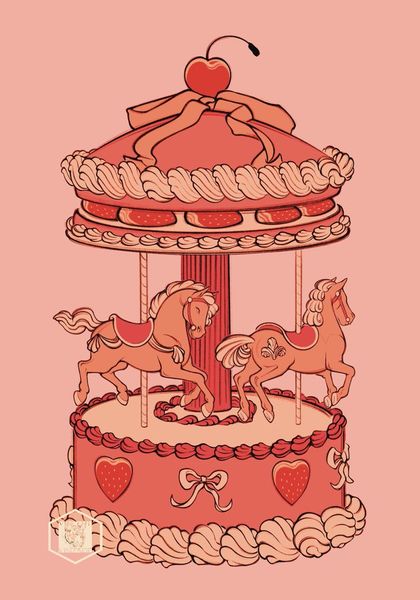 Vincent🥂 Great Gatsby Comic on X: "Cakeland Carousel and Canopy https://t.co/b5sdCt6K4l" / X