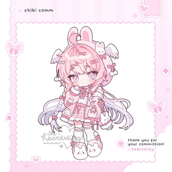 ika on X: "surprise me! chibi comm 🌸 https://t.co/8Fk7E699Ge" / X