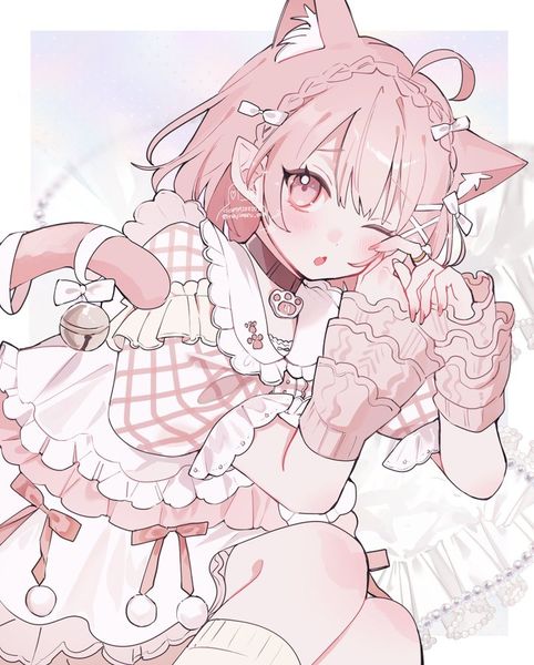 なじ︎︎まる🌷BOOTH通販中 on X: "前回受付分のskebです！🎀💕💓💗 https:/…