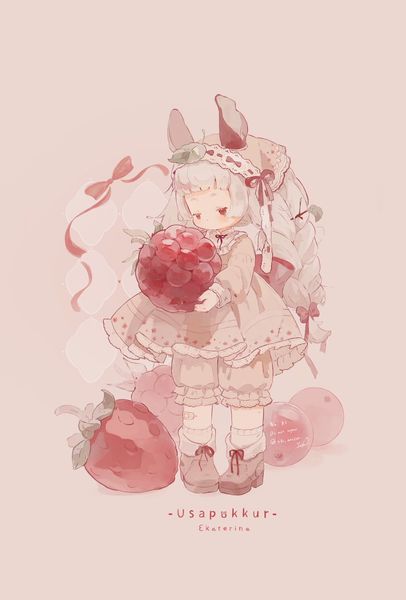 とうふ/Tofu on X: "うさちゃんとベリー🍓🫐 今日のおやつだよ🐇 https://t.co…