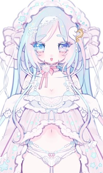 Pippo 🐰 comms open on X: "Lipgloss Magical Girl ✨ 🎀 Reply for ping when she’s available h…