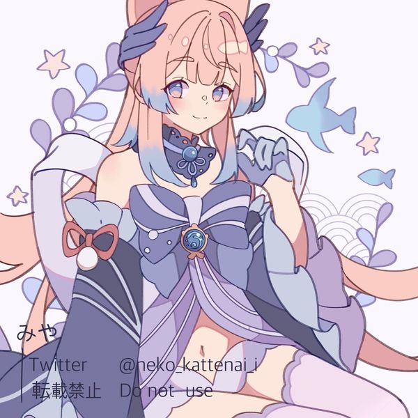 みや on X: "心海誕生日おめでと〜🪼🫧 #珊瑚宮心海生誕祭2025 https://t.co/WEU…